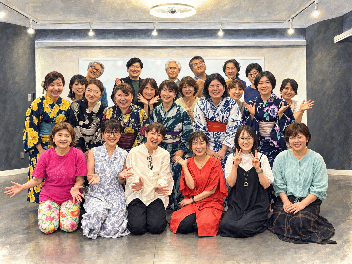 10.集合写真イラスト風